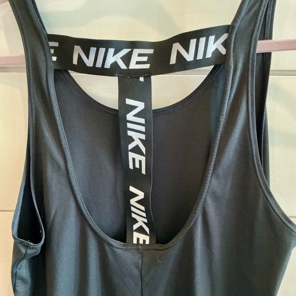 Nike Women's Black T-back Tank Top